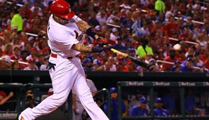 Yadier Molina hatte direkt nach Rally Cats Auftritt einen Grand Slam geschlagen