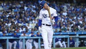 Cody Bellinger wurde gegen die Giants frühzeitig aus dem Spiel genommen.