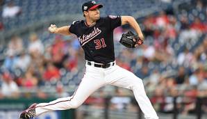 Max Scherzer hat zum zweiten Mal in seiner Karriere ein unbeflecktes Inning gepitcht.