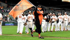 Die Baltimore Orioles dürfen voraussichtlich als erstes im kommenden MLB Draft ziehen.