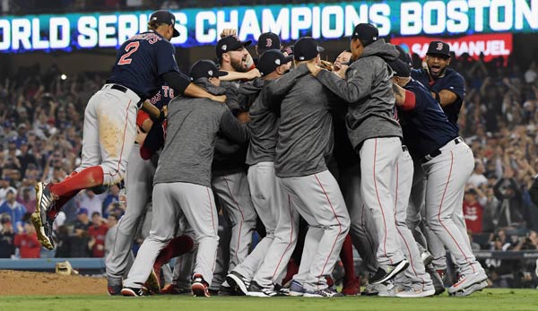 Die Boston Red Sox haben die World Series 2018 gewonnen.
