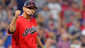 Carlos Carrasco wurde mit dem Roberto Clemente Award ausgezeichnet.