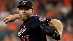 Stephen Strasburg startet Spiel 6 für die Washington Nationals in der World Series.