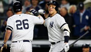 DJ LeMahieu und Aaron Judge (v.l.) wollen 2020 mit den New York Yankees voll angreifen.