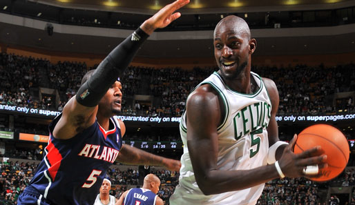 Der 13-malige All-Star Kevin Garnett liegt im diesjährigen Voting bei den East-Forwards auf Platz zwei