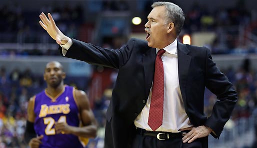 Mike D'Antoni löste bei den L.A. Lakers Mike Brown als Head Coach ab