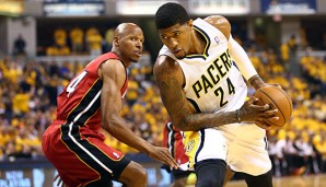 Paul George hat bei den Pacers einen Vertrag bis 2018 unterschrieben