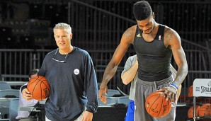 Philadelphias Rookie-Center Nerlens Noel spielte am College für Kentucky