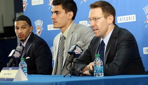 Mit Andre Roberson und Steven Adams sind Thunder-GM Sam Presti zwei Glückgriffe gelungen