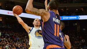 Stephen Curry legte gegen die Phoenix Suns eine Gala-Vorstellung aufs Parkett