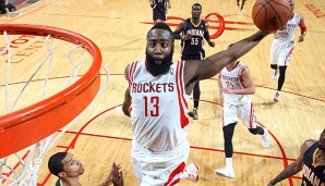 James Harden sorgte quasi im Alleingang für den Sieg der Rockets gegen die Pacers