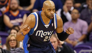 Swing Man Vince Carter spielt seit drei Jahren für die Dallas Mavericks