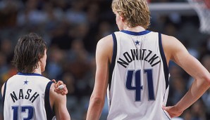 Wurden beide nicht in den Top-5 gedraftet: Steve Nash und Dirk Nowitzki