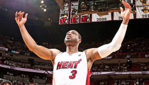 Dwyane Wade strebt mit den Miami Heat seinen vierten NBA-Titel an