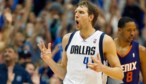 Dirk Nowitzki bleibt weitere drei Jahre bei den Dallas Mavericks