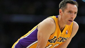 Steve Nash fällt die gesamte Saison aufgrund einer Rückenverletzung aus