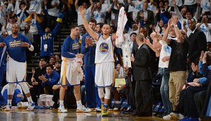 Die Golden State Warriors sind derzeit einfach nicht zu stoppen