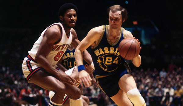 Rick Barry (r.) war einer der besten aber auch umstrittensten Spieler der 70er
