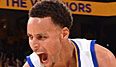 MVP Stephen Curry erzielte allein 17 Punkte im Schlussviertel