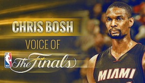 Chris Bosh wird ab sofort seine Gedanken zur Final-Serie verkünden