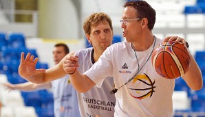 Dirk Nowitzki spielt bei der EuroBasket erstmals unter Bundestrainer Chris Fleming