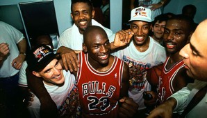 Michael Jordan gewann 1992 den ersten Titel mit den Bulls