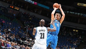 Dirk Nowitzki landete im Ranking in den Top 3