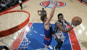 Reggie Jackson und die Pistons siegten trotz eines furiosen Comebacks der Knicks
