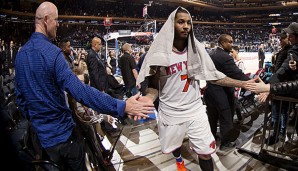 Carmelo Anthony musste mit den Knicks zuletzt viele Pleiten einstecken