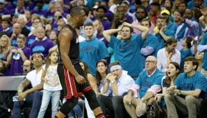 Dwyane Wade schockte die Fans der Charlotte Hornets