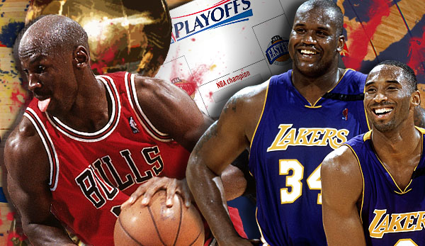 Die Bulls und Lakers sind gleich mehrach in der Auswahl der besten Playoff-Teams vertreten
