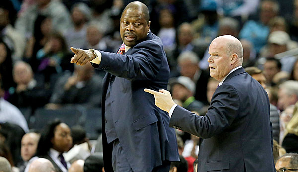 Patrick Ewing ist aktuell Assistant Coach der Charlotte Hornets