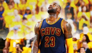 LeBron James und den Cavs entglitt das Spiel in der zweiten Hälfte