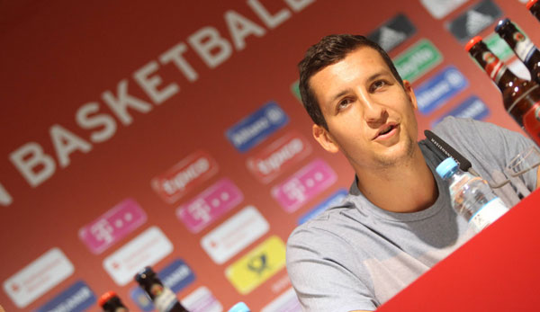 Paul Zipser verabschiedete sich am Montag vom FC Bayern Basketball