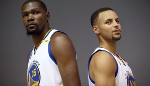 Kevin Durant und Stephen Curry - das neue Traumduo der NBA?