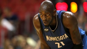 Kevin Garnett absolvierte vergangene Saison nur 43 Spiele für die Wolves