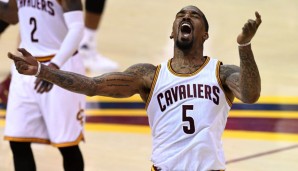 J.R. Smith spielte bei der Meisterschaft der Cavs eine wichtige Rolle