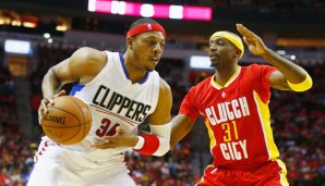 Paul Pierce (l.) wird bei den Clippers noch eine Saison dranhängen