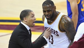 LeBron James wartet noch auf das Geld, das Tyronn Lue ihm schuldet