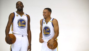 Die Warriors gehen mit Kevin Durant und Stephen Curry als Topfavorit in die Saison