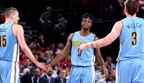 Emmanuel Mudiay und Nikola Jokic sind die Hoffnungsträger der Denver Nuggets