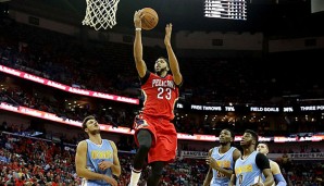 Anthony Davis untermauerte seinen Superstar-Status mit einem unmenschlichen Spiel gegen Denver