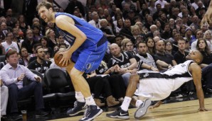 Dirk Nowitzki konkurriert in der Southwest Division unter anderem mit den San Antonio Spurs