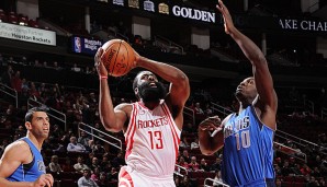 James Harden verpasste ein Triple-Double nur hauchzart