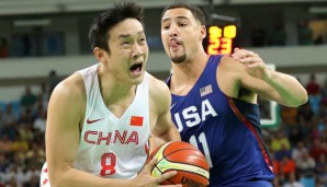 Ding Yanyuhang ist chinesischer Basketball-Nationalspieler