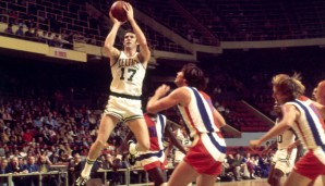 Platz 9: John Havlicek (Boston Celtics, 1963-1977) - 5 Triple-Doubles, 8 Meisterschaften