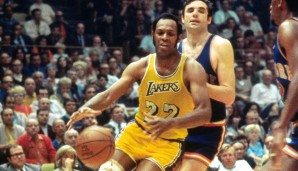 Platz 10: Elgin Baylor (Minneapolis/Los Angeles Lakers, 1959-1970) - 4 Triple-Doubles, keine Meisterschaft