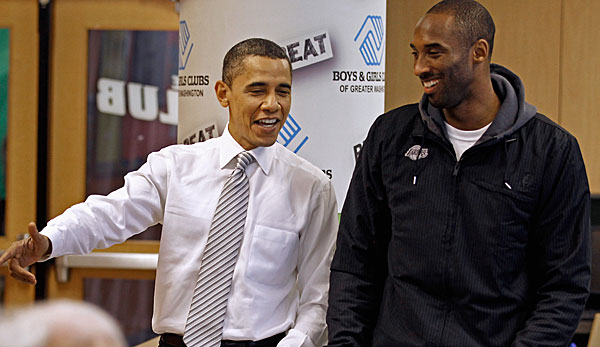 Barack Obama und Kobe Bryant engagierten sich gemeinsam für soziale Zwecke