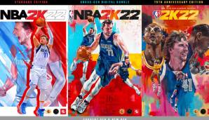 Für NBA 2K22 erhielt Luka Doncic die Ehre, das Cover der Standard Edition zu schmücken.