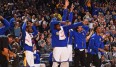 Kevin Durant wird weiterhin mit den Warriors feiern